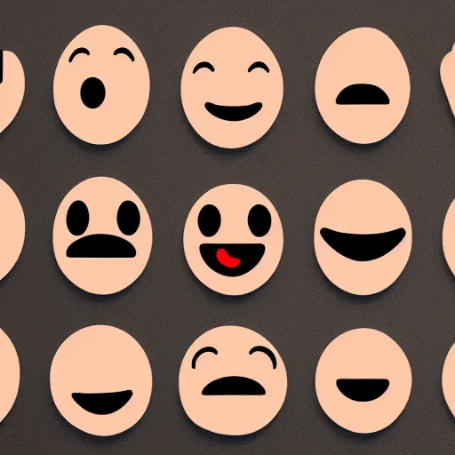 Prompt: Questionable emoji design-n 6