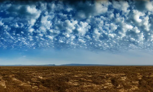 Image similar to beautiful panorama of many magnificent big raindrops flying upwards into the perfect cloudless blue sky from a dried up river in a desolate land, dead trees, blue sky, hot and sunny highly-detailed, elegant, dramatic lighting, artstation, 4k, cinematic landscape, masterpiece photograph by Elisabeth Gadd