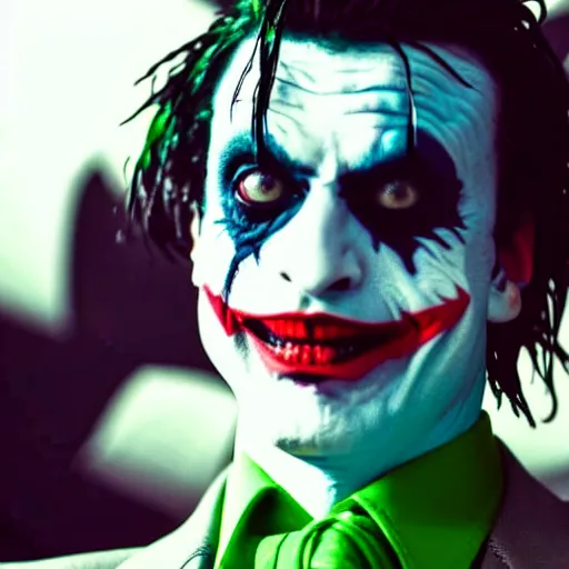 Image similar to playboi carti as the joker 4 k the detailed super realistic