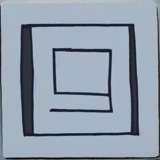 Prompt: one white cube who is friends with god infinite liminal space retro color