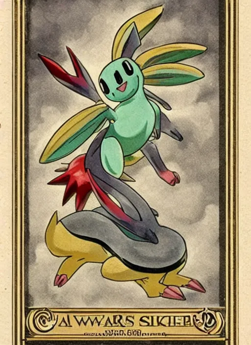 Image similar to a single pokemon card art from 1 7 8 0's award winning art