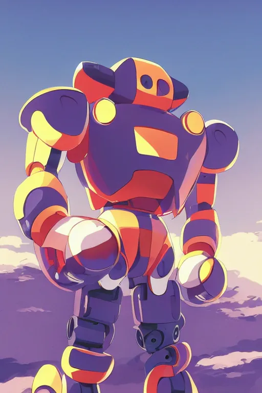 Image similar to metabots medabots medarotto medarot robot minimalist comics, behance hd by jesper ejsing, by rhads, makoto shinkai and lois van baarle, ilya kuvshinov, rossdraws global illumination ray tracing hdr radiating a glowing aura