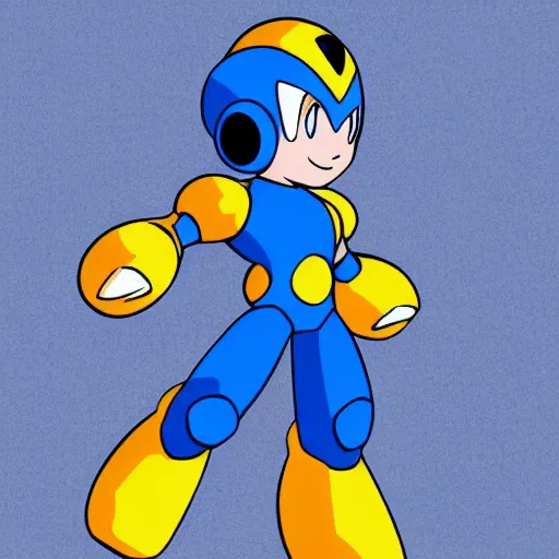 Prompt: accurate megaman