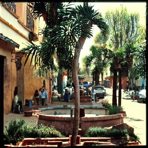 Prompt: photo, tlaquepaque, kodak ektachrome 1 2 0,