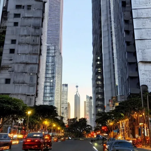 Prompt: sao paulo city with the biggest tower in the americas, very detailed, realistic, cinematic, dynamic light