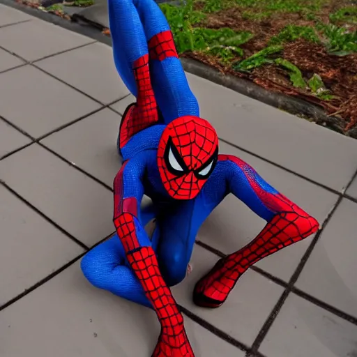 Image similar to Zendeya playing Spiderman