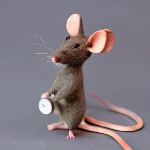 Image similar to a mouse with a gun