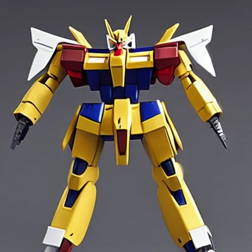 Image similar to a gundam battle model