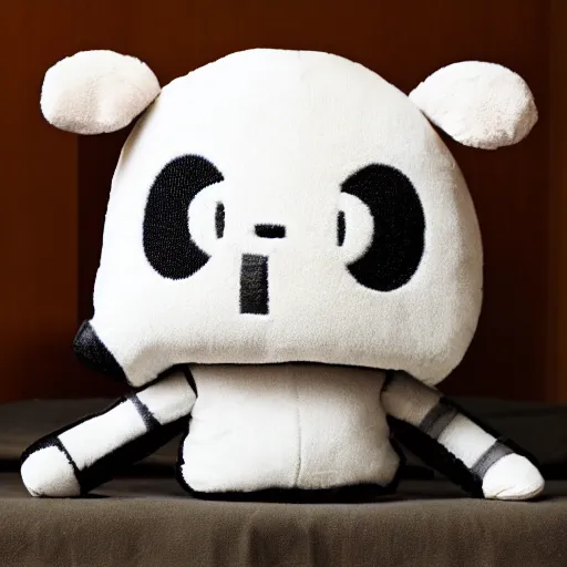 Image similar to cute plush of Adolf Hitler