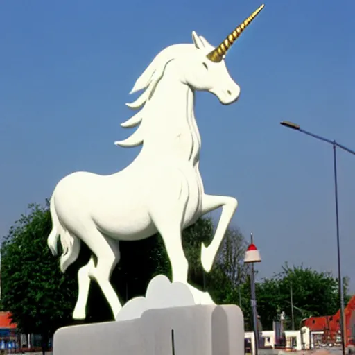 Image similar to magdeburg unicorn when it was alive