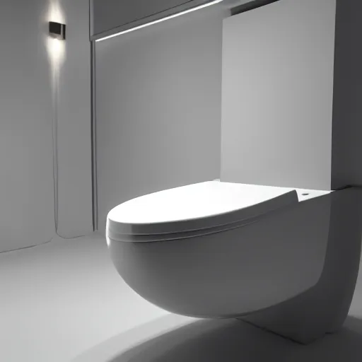 Image similar to : luxury abstract toilet, cinematic lighting, hyper - realistic, detailed, marcel duchamp, render by c 4 d octane, unreal engine, 8 k 3 d render