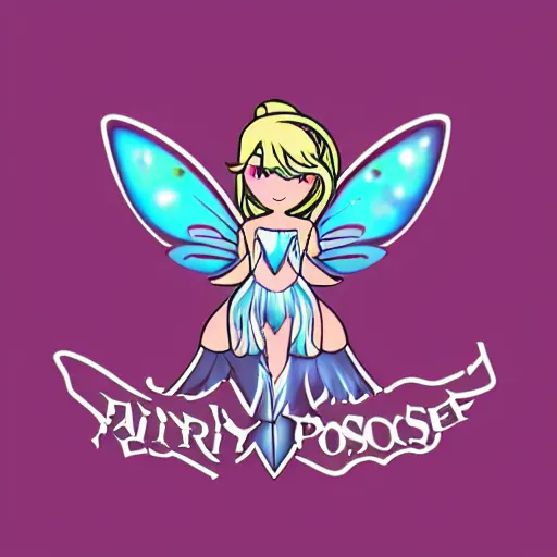 Prompt: Fairy-Posse logo-design