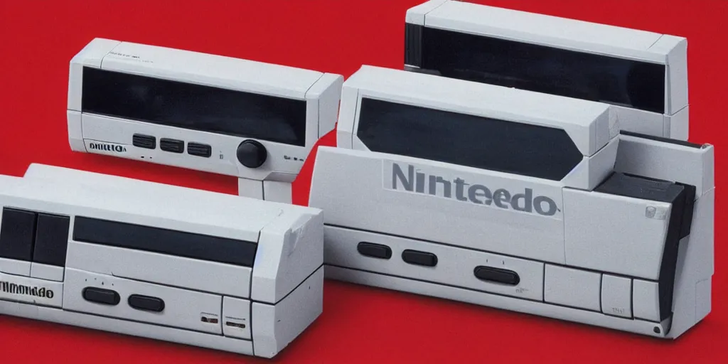 Image similar to The Nintendo Genesis console, 1988