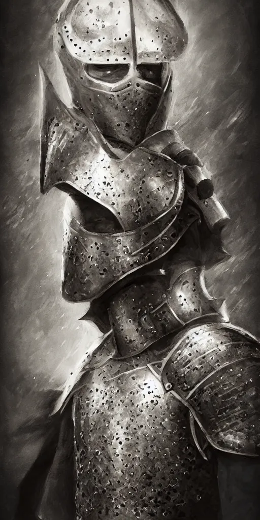 Image similar to warrior knight portrait