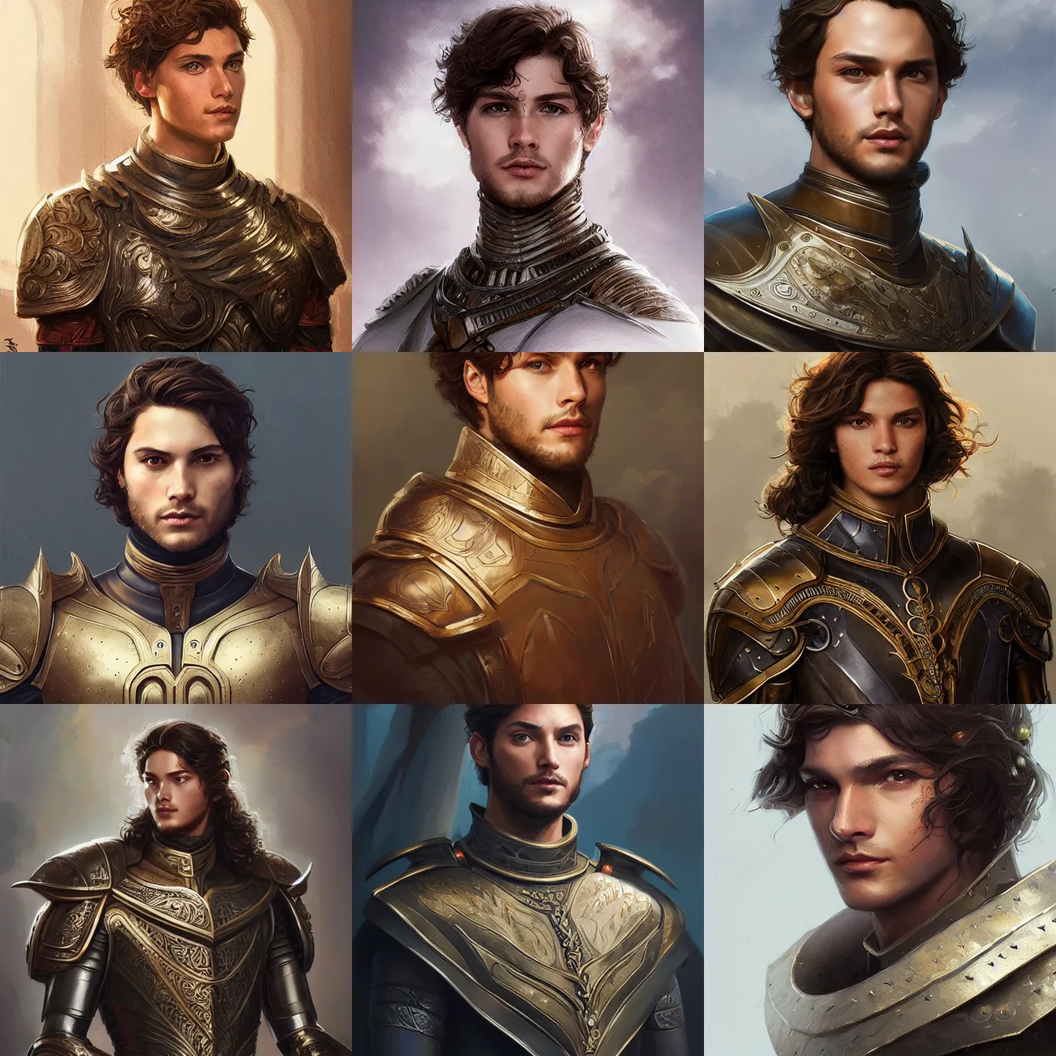 Prompt: renaissance prince, lorenzo richelmy, art by artgerm and greg rutkowski and magali villeneuve, intricate renaissance armor, portrait, highly detailed, digital painting, trending on artstation, concept art, sharp focus, illustration