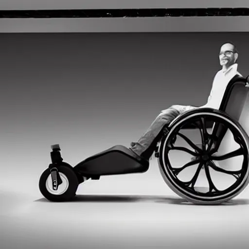 Image similar to wheelchair designed by Tesla