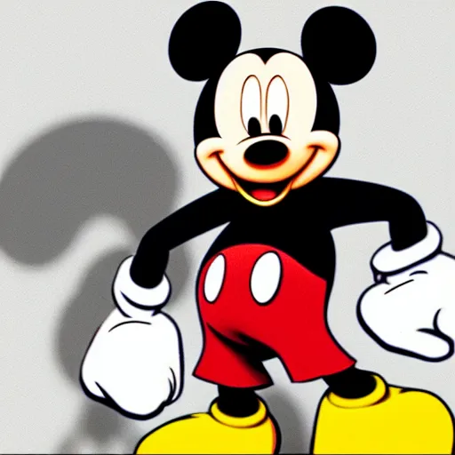 Image similar to a knock off mickey mouse, just different enough that disney can't sue me, animated, disney