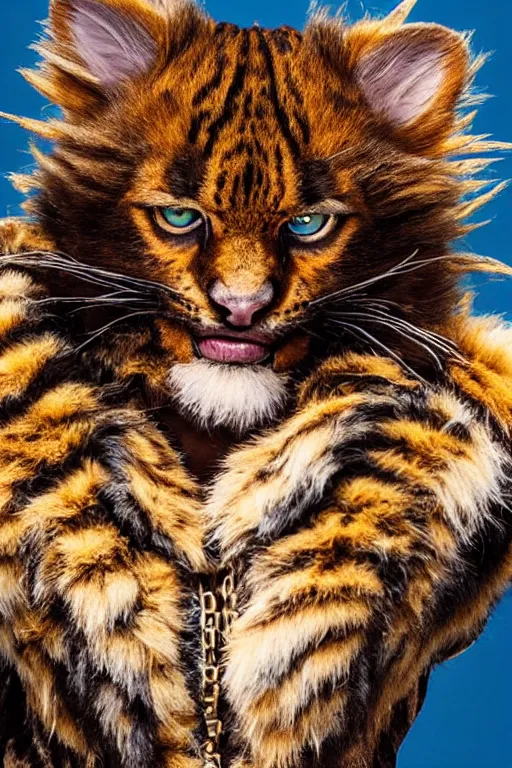 Image similar to 📷 rum tum tugger, portait