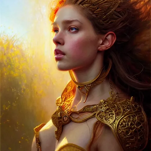 Image similar to highly detailed full portrait of a enchanted lioness in the form of a beautiful young princess. d & d, art by artgerm and greg rutkowski and donato giancola and ruan jia and carl larsson and magali villeneuve. trending on artstation, intricate details, energetic composition, golden ratio, concept art, illustration, elegant art