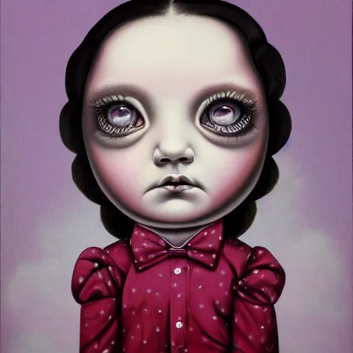 Prompt: artwork in the style of Mark Ryden