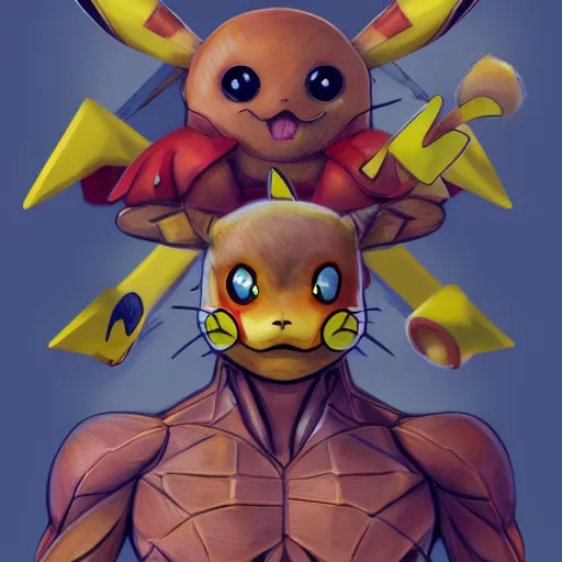 ArtStation - Pokémon- Pikachu sculpture