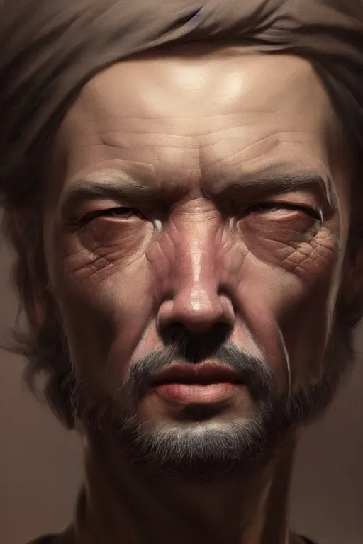 Image similar to ultra detailed facial portrait of dutch van der linde, extremely detailed digital painting, in the style of fenghua zhong and ruan jia and jeremy lipking and peter mohrbacher, mystical colors, rim light, beautiful lighting, 8 k, stunning scene, raytracing, octane, trending on artstation