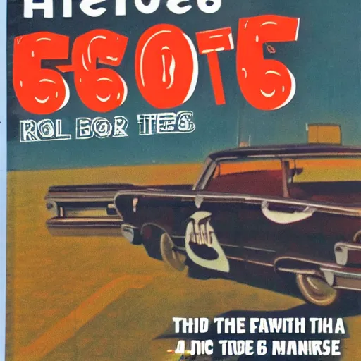 Prompt: history of route 6 6, idea magazine 1 9 6 6