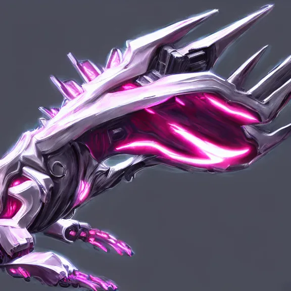 Image similar to very close up foot pov shot, hyperdetailed elegant beautiful stunning anthropomorphic mecha female dragon showing sharp claws close up to camera, hot foot pov, giantess, soft pads, sharp silver armor, fuchsia skin, anthro dragon art, warframe destiny fanart, paw art, furry paws, furaffinity, deviantart, octane, ekasportal