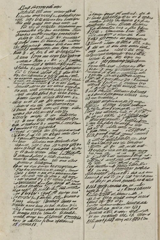 Image similar to disturbing handwritten pages from a grimoire