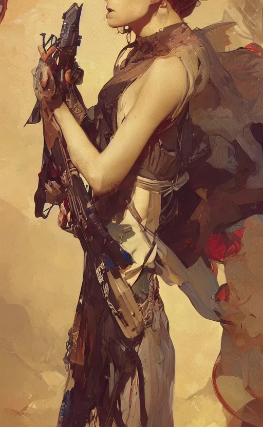 Image similar to a personification of the country Israel, highly detailed, digital painting, artstation, concept art, sharp focus, illustration, art by greg rutkowski and alphonse mucha