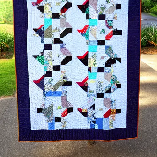 Image similar to Goose themed quilt