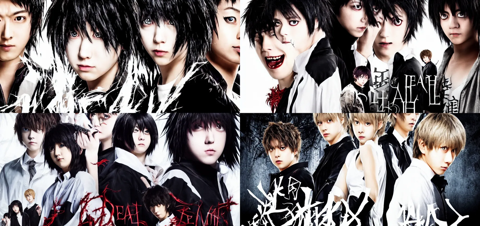 Prompt: Death Note Live Action Poster