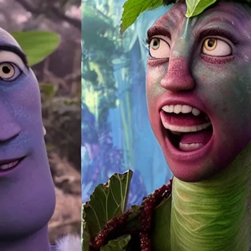cabbage guy from Avatar with the face of (((Joe Stable Diffusion