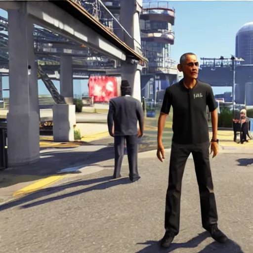 Image similar to obama as an anpc in watchdogs 2