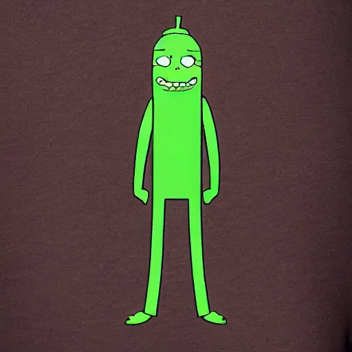 Image similar to pickle rick from rick and morty