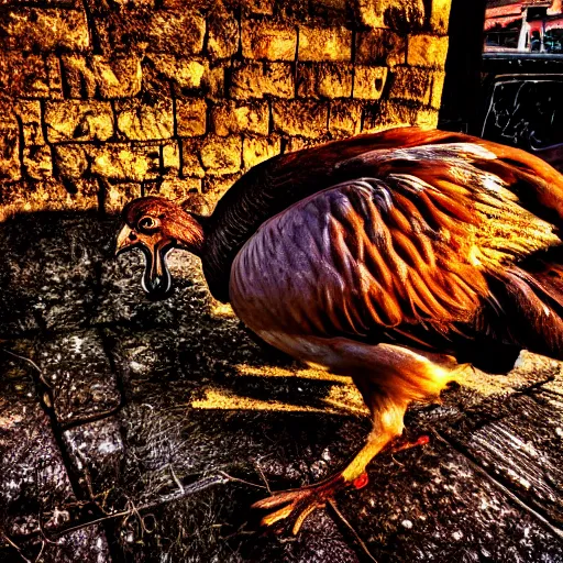 Prompt: turkey logic, grainy photo, specular highlights, 1 4 mm lens, photography