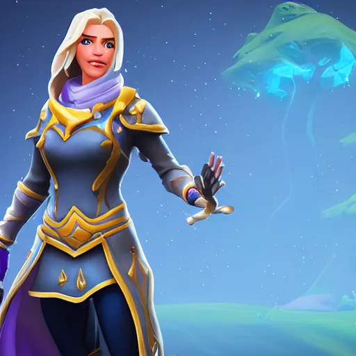 Image similar to jaina proudmoore in fortnite