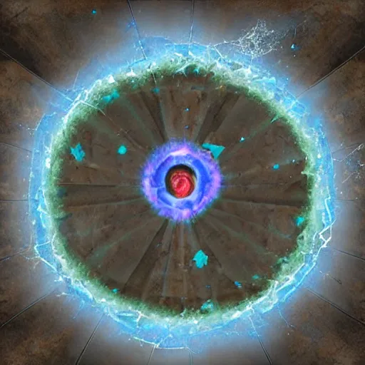 Prompt: portal broken shatter vortex