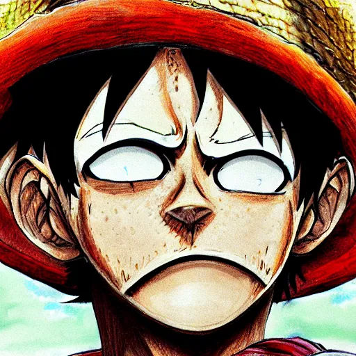 Image similar to Monkey D. Luffy photorealistic