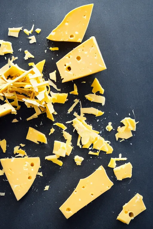 Prompt: a tornado of cheese