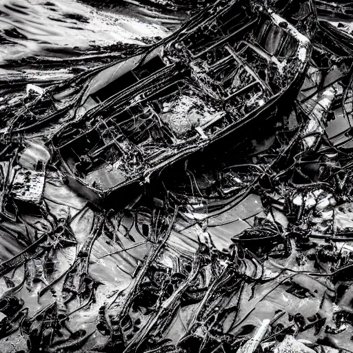 Image similar to crashed cargo ship leaking mysterious black gooey liquid, mysterious black slime, black gooey liquid leaking out of crashed cargo ship, apocalyptic, ruined, container ship, crashed, 8 5 mm f / 1. 4