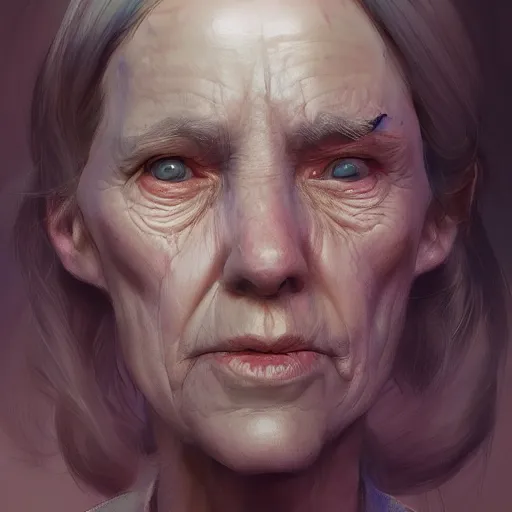 Image similar to dementia , digital art by Mandy Jurgens and Irina French and Heraldo Ortega , hyperdetailed, artstation, cgsociety