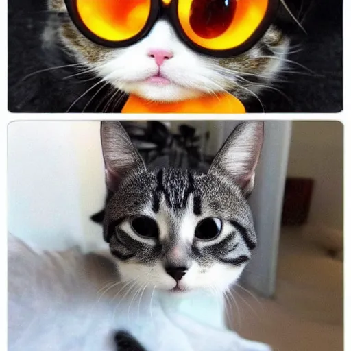 Image similar to swag cat