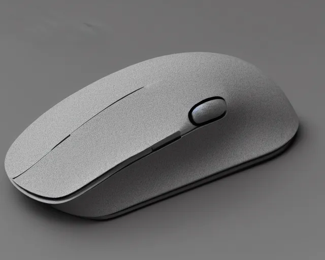 Prompt: luxury high end gaming mouse, understated, striking, minimalist, graceful curves, strong bespoke shape language, product design shot, octane render, syd mead, 8 k