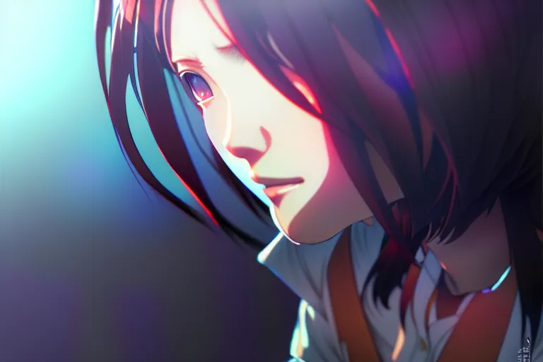 Prompt: winamp by ilya kuvshinov, rossdraws, artgerm, greg rutkowski makoto shinkai takashi takeuchi studio ghibli, akihiko yoshida, sola digital arts, anti aliasing, raytracing : :