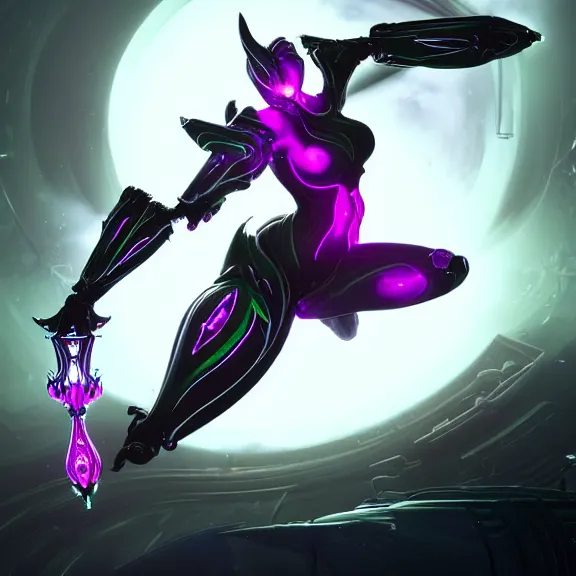 Image similar to highly detailed giantess shot exquisite warframe fanart, looking up at a giant 500 foot tall beautiful stunning saryn prime female warframe, as a stunning anthropomorphic robot female dragon, looming over you, posing elegantly, dancing over you, your view between the legs, white sleek armor with glowing fuchsia accents, proportionally accurate, anatomically correct, sharp claws, two arms, two legs, camera close to the legs and feet, giantess shot, upward shot, ground view shot, leg and thigh shot, epic low shot, high quality, captura, realistic, professional digital art, high end digital art, furry art, macro art, giantess art, anthro art, DeviantArt, artstation, Furaffinity, 3D realism, 8k HD octane render, epic lighting, depth of field