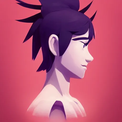 Image similar to face icon stylized minimalist nintendo 3 ds, loftis, cory behance hd by jesper ejsing, by rhads, makoto shinkai and lois van baarle, ilya kuvshinov, rossdraws global illumination