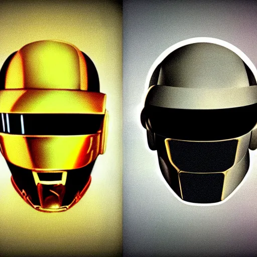 Prompt: daft punk as app icons, high resolution