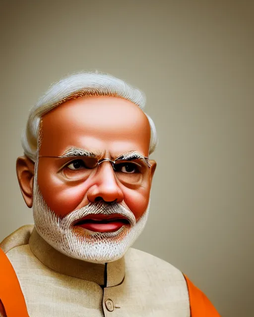 Prompt: A photo of Narendra Modi , highly detailed, trending on artstation, bokeh, 90mm, f/1.4