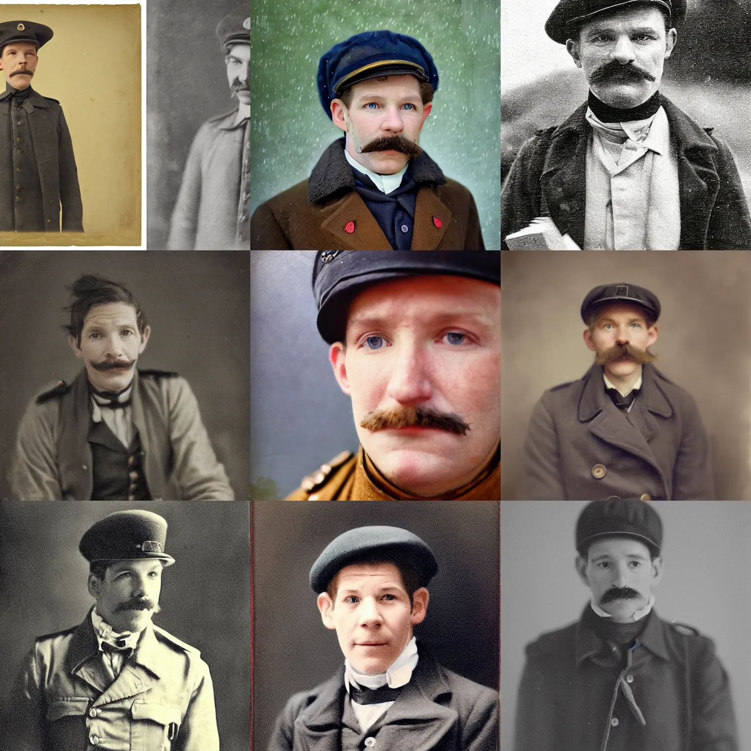 Prompt: thirty years old lee evans as a ( ( sad ) ), ( ( whimsical ) ) 1 9 th century eastern european postman without bead and without mustache. detailed soft focus interesting lights, portrait by nancy ekholm burkert